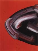 Rote Serie 2, Ohne Titel, 2003, Gouache auf Papier, 48x36